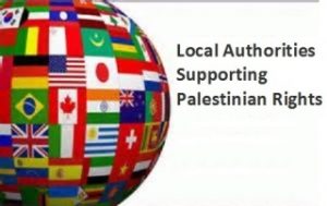 local authorities supporting palestine