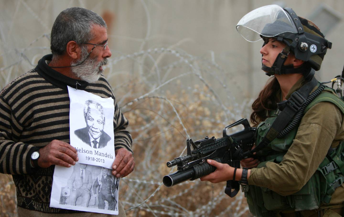 Manifestant palestinien