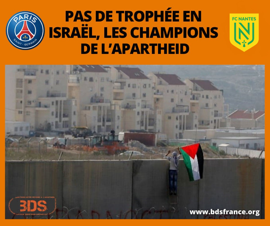 NON au Trophée des Champions en Israël 