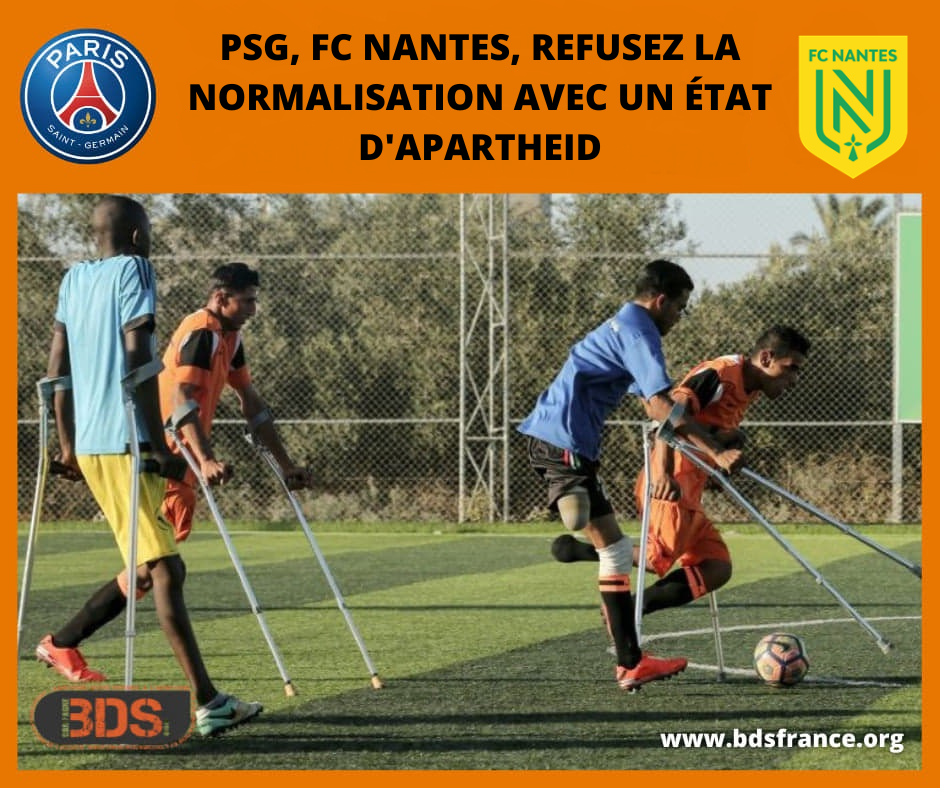 NON au Trophée des Champions en Israël ! - psg fc Nantes