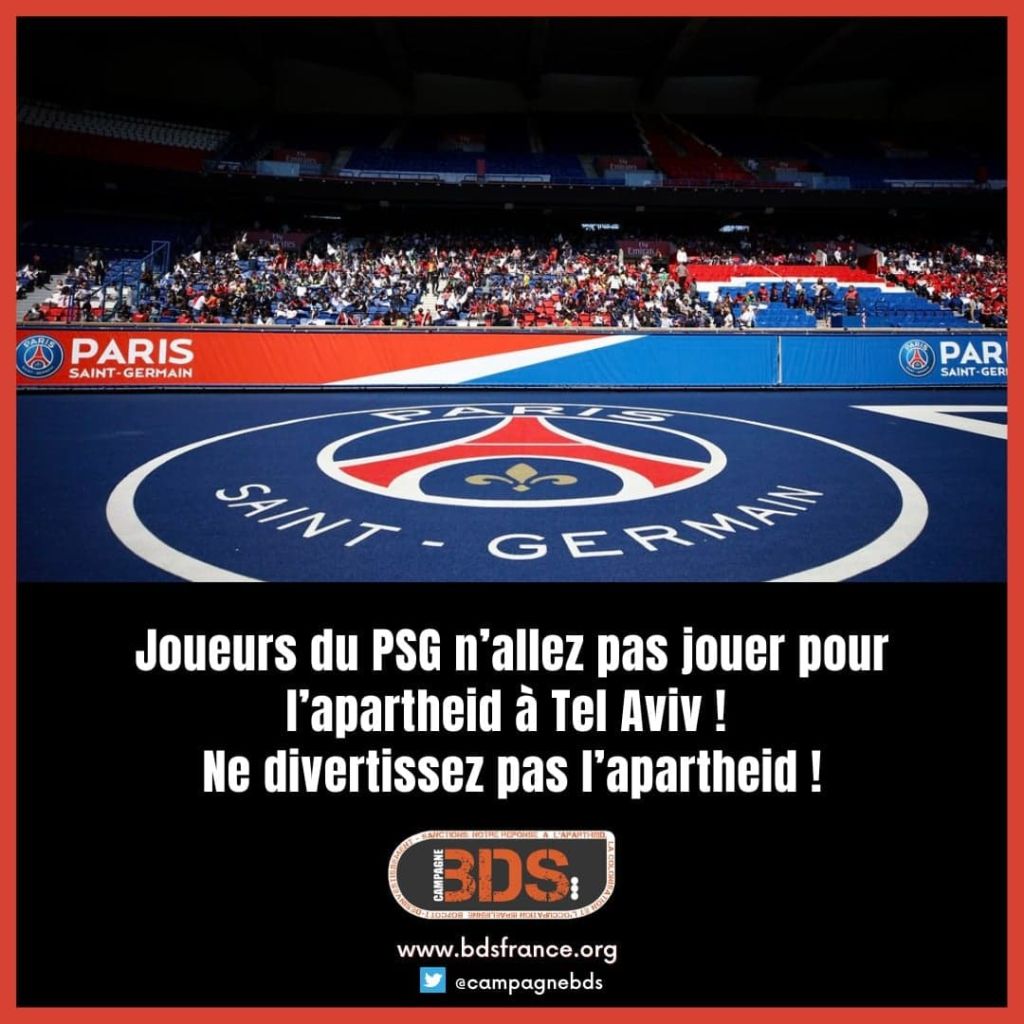 NON au Trophée des Champions. PSG, ne divertissez pas l'apartheid