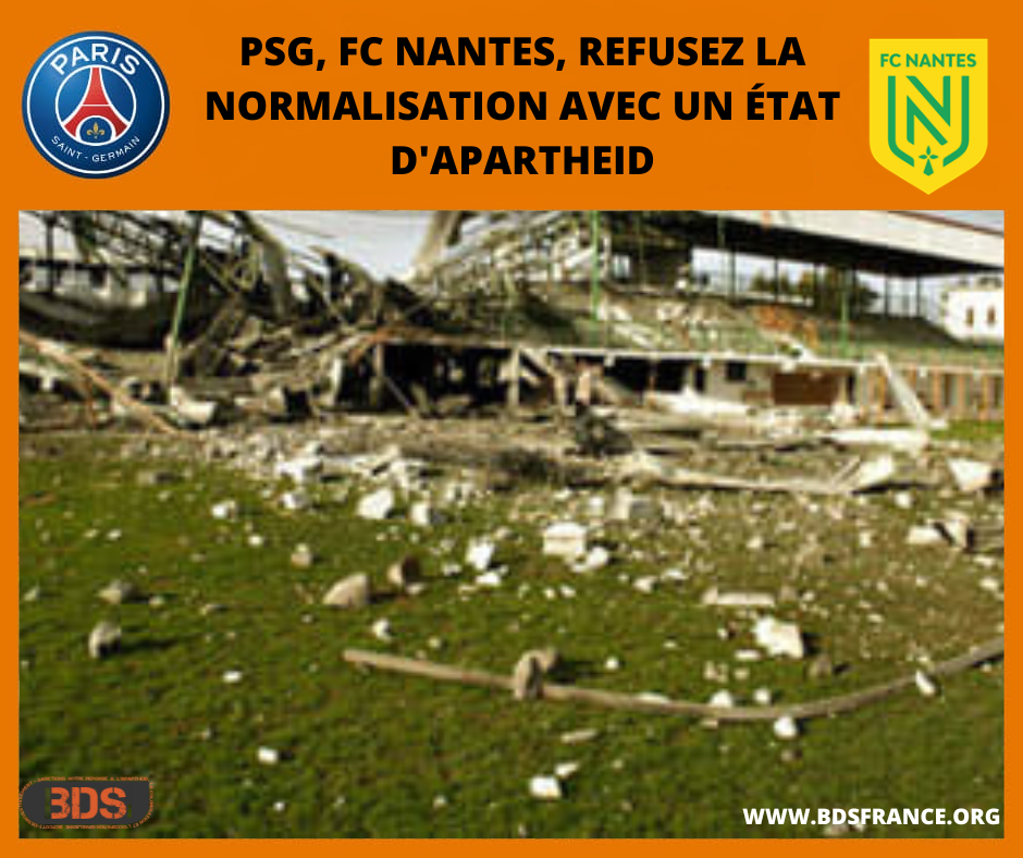 NON au Trophée des Champions en Israël ! - psg fc Nantes