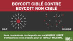 Boycott ciblé contre boycott non ciblé